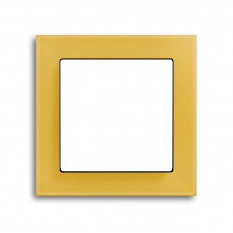 Rámeček ABB Axcent pro Future - žluté sklo